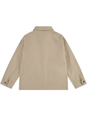 Spijkerblouse beige