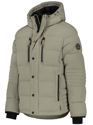 Steppjacke in Khaki