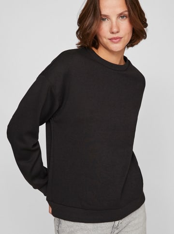 Sweatshirt "Sandy" in Schwarz