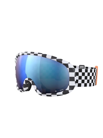 Ski-/ Snowboardbrille "Fovea RS" in Schwarz/ Weiß/ Blau