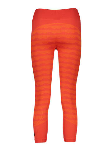 Legginsy sportowe "MMK Aknit" w kolorze czerwonym
