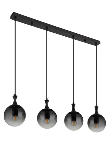 LED-Hängeleuchte "Dalton" in Schwarz - (L)90 x (B)15 x (H)130 cm