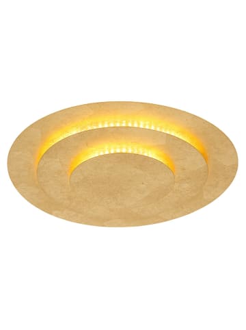 LED-Deckenleuchte "Heda" in Gold - (H)4,7 x Ø 35 cm 