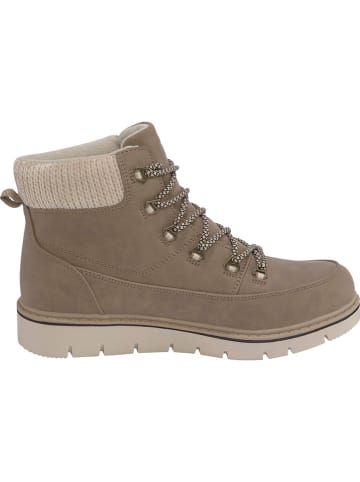 Boots "Naje" in Khaki/ Beige