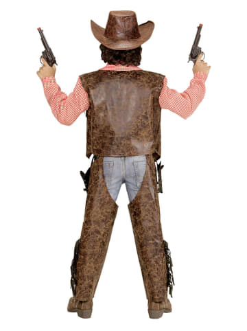 3-częściowy kostium "Cowboy" w kolorze brązowym