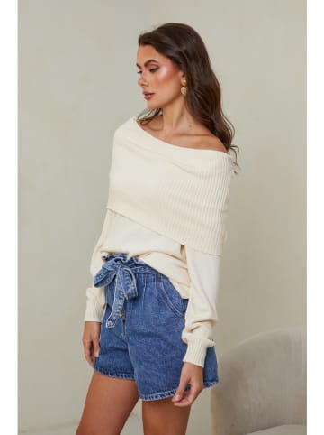 Sweter "Kaba" w kolorze kremowym