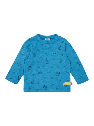 Longsleeve in Blau