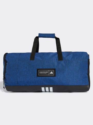 Sporttasche in Blau/ Schwarz - (B)56 x (H)28 x (T)22 cm