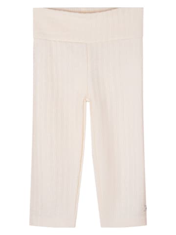 Legginsy "Dosy" w kolorze kremowym