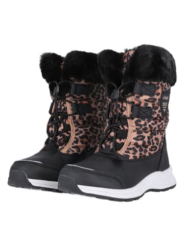 Boots "Wesend" in Schwarz/ Hellbraun
