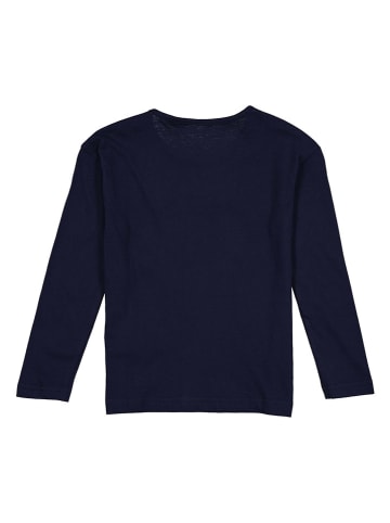 Longsleeve in Dunkelblau