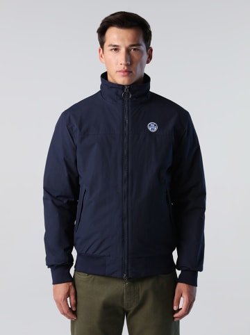 Softshelljacke in Dunkelblau
