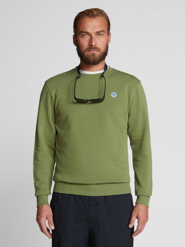 Sweatshirt in Grün