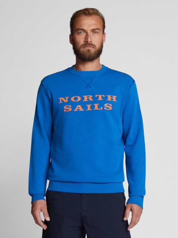 Sweatshirt in Blau