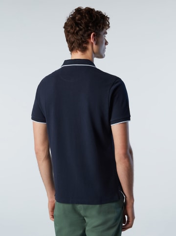 Poloshirt in Dunkelblau