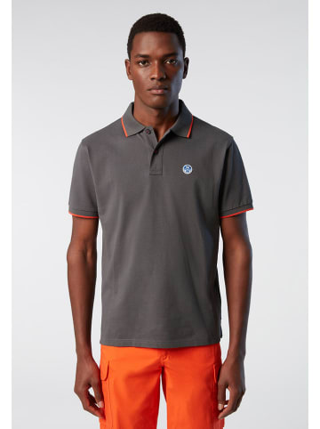 Poloshirt in Anthrazit