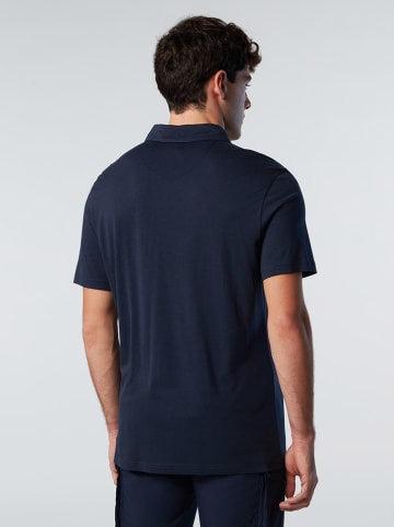 Poloshirt in Dunkelblau