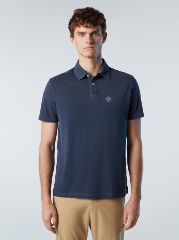 Poloshirt in Dunkelblau