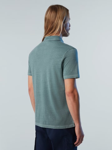 Poloshirt in Petrol