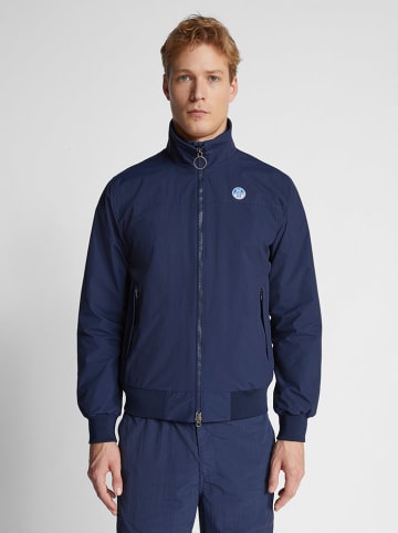 Softshelljacke in Dunkelblau