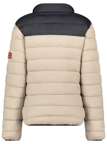 Doorgestikte jas "Atikoclerc" beige