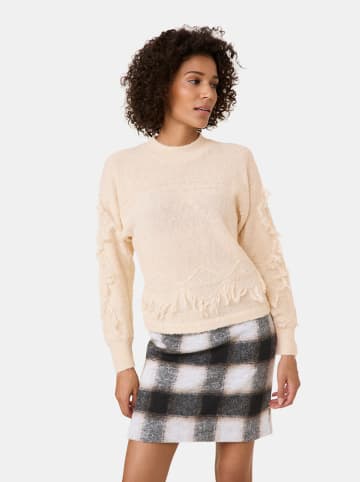 Sweter w kolorze kremowym