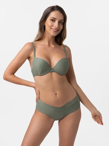 Figi bikini w kolorze zielonym