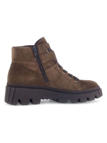 Leder-Boots in Braun