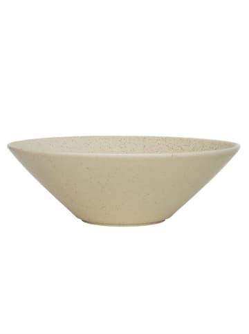 Miska "Yuka" w kolorze beżowym - wys. 9,2 x Ø 28 cm