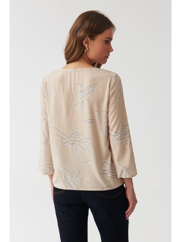 Blouse zandkleurig