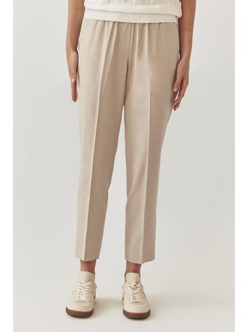Broek champagnekleurig
