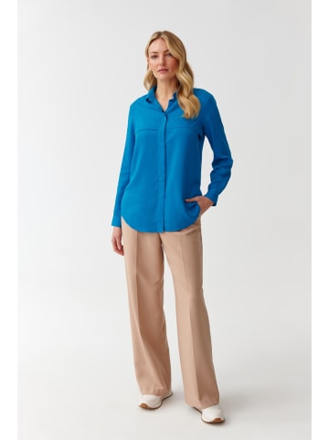 Blouse blauw