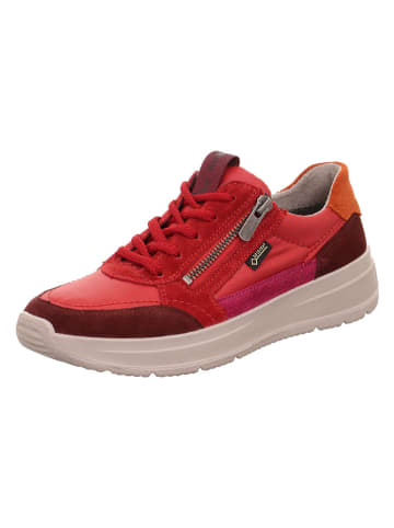 Leder-Sneakers "Sprinter" in Rot