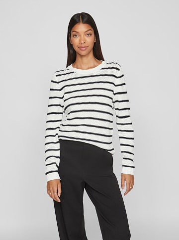 Pullover in Schwarz/ Weiß
