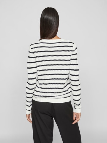 Pullover in Schwarz/ Weiß