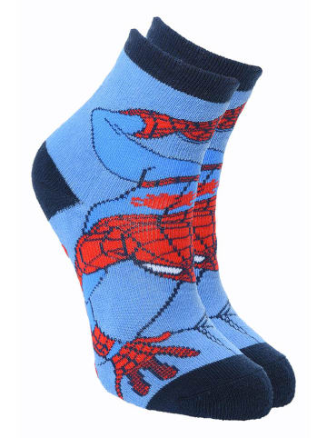 Skarpety "Spider-Man" w kolorze błękitnym