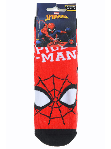 Sokken "Spiderman" rood