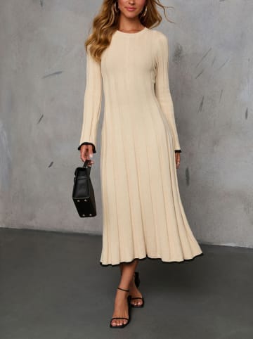 Strickkleid in Creme