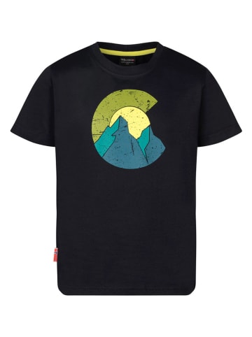 Funktionsshirt "Halsafjord T" in Schwarz
