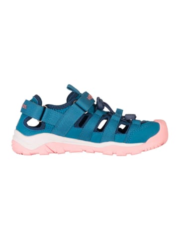 Halbsandalen "Kristiansand" in Blau/ Rosa