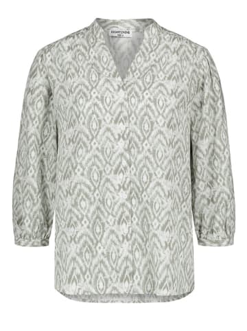 Blouse groen/wit