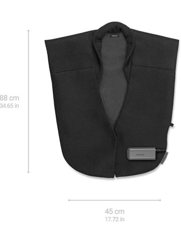 Wärmecape "OL 150" in Schwarz