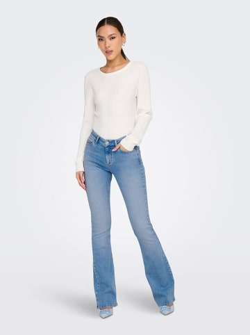 Jeans - Flared fit - in Hellblau