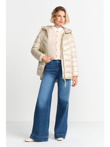 Steppjacke in Gold