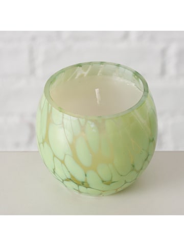 Windlicht "Paska" in Grün - (H)8,8 cm