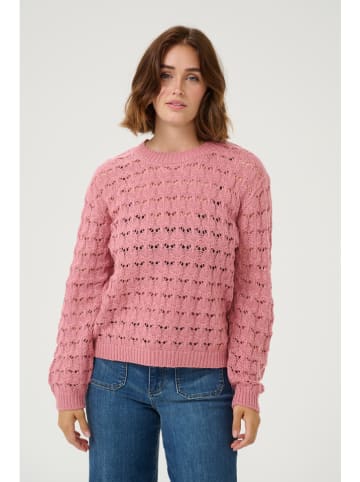 Sweter "Elena" w kolorze jasnoróżowym