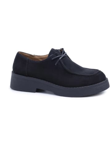 Veterschoenen zwart