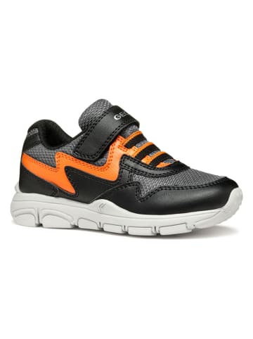 Sneakersy "New Torque" w kolorze czarno-pomarańczowym