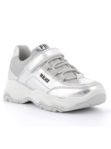 Sneakersy w kolorze srebrnym