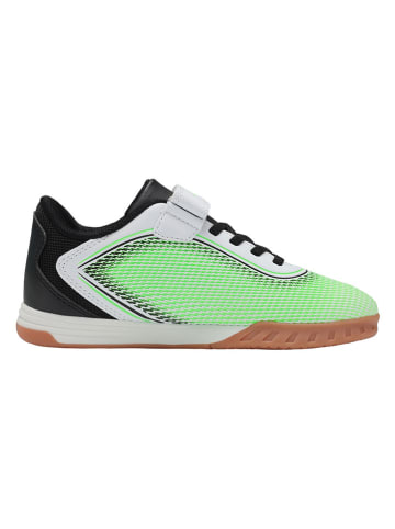 Hallen-Fußballschuhe "Course" in Grün/ Schwarz